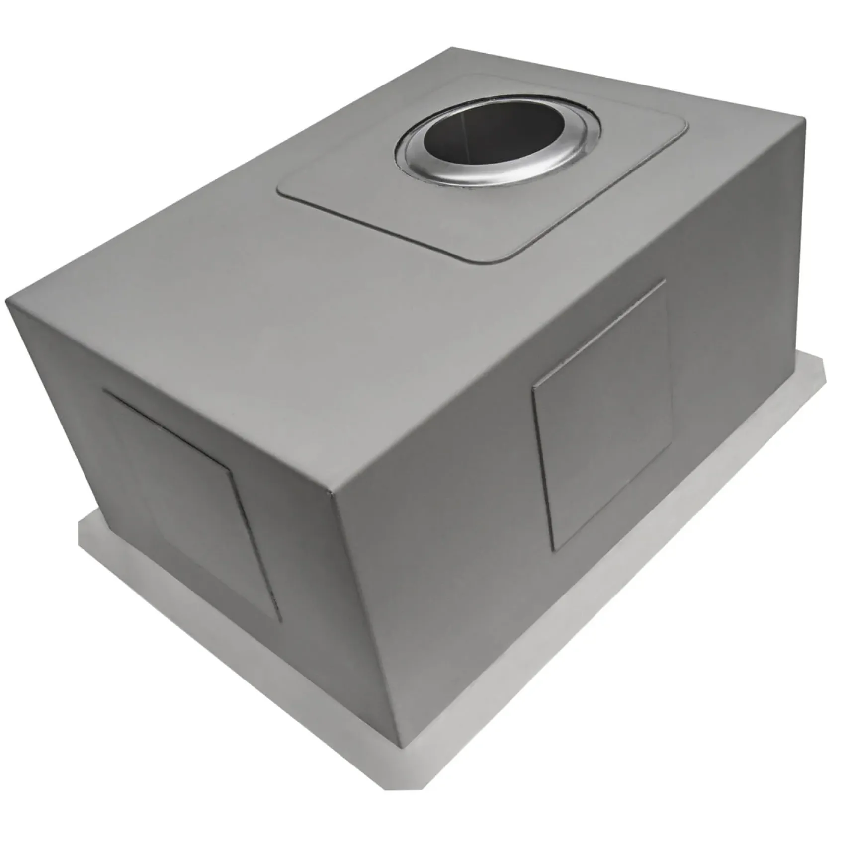 Ruvati Gravena 10" Undermount Rectangle Stainless Steel Bar/Prep Sink, 16 Gauge, Round Corners, RVH7010