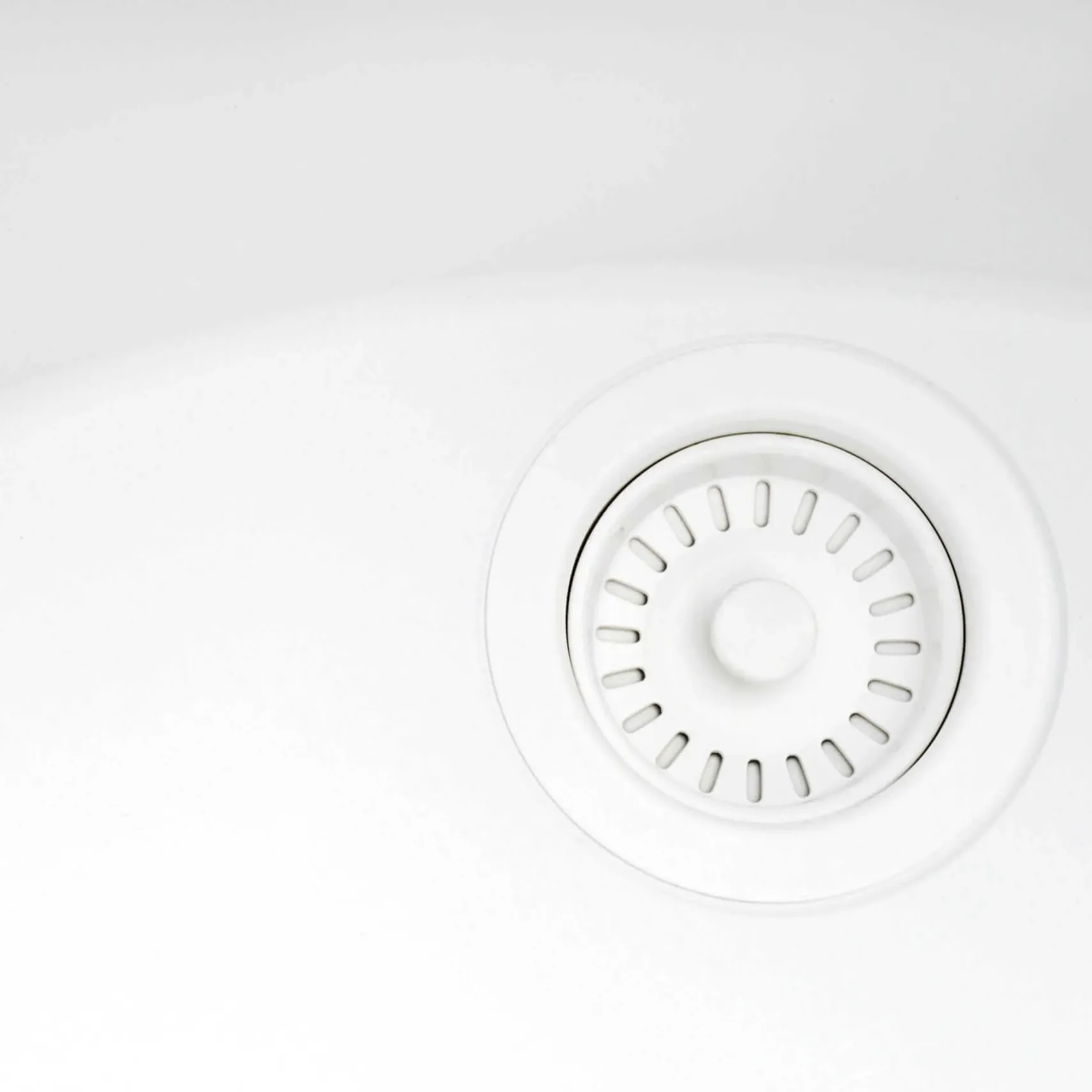 Ruvati 31-inch epiCube Granite Composite Workstation Drop-in Topmount Kitchen Sink Matte White, RVG1631WH