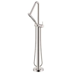 Ruvati Livia Tub Filler, Brushed Nickel, Single Lever, RVF5334BN