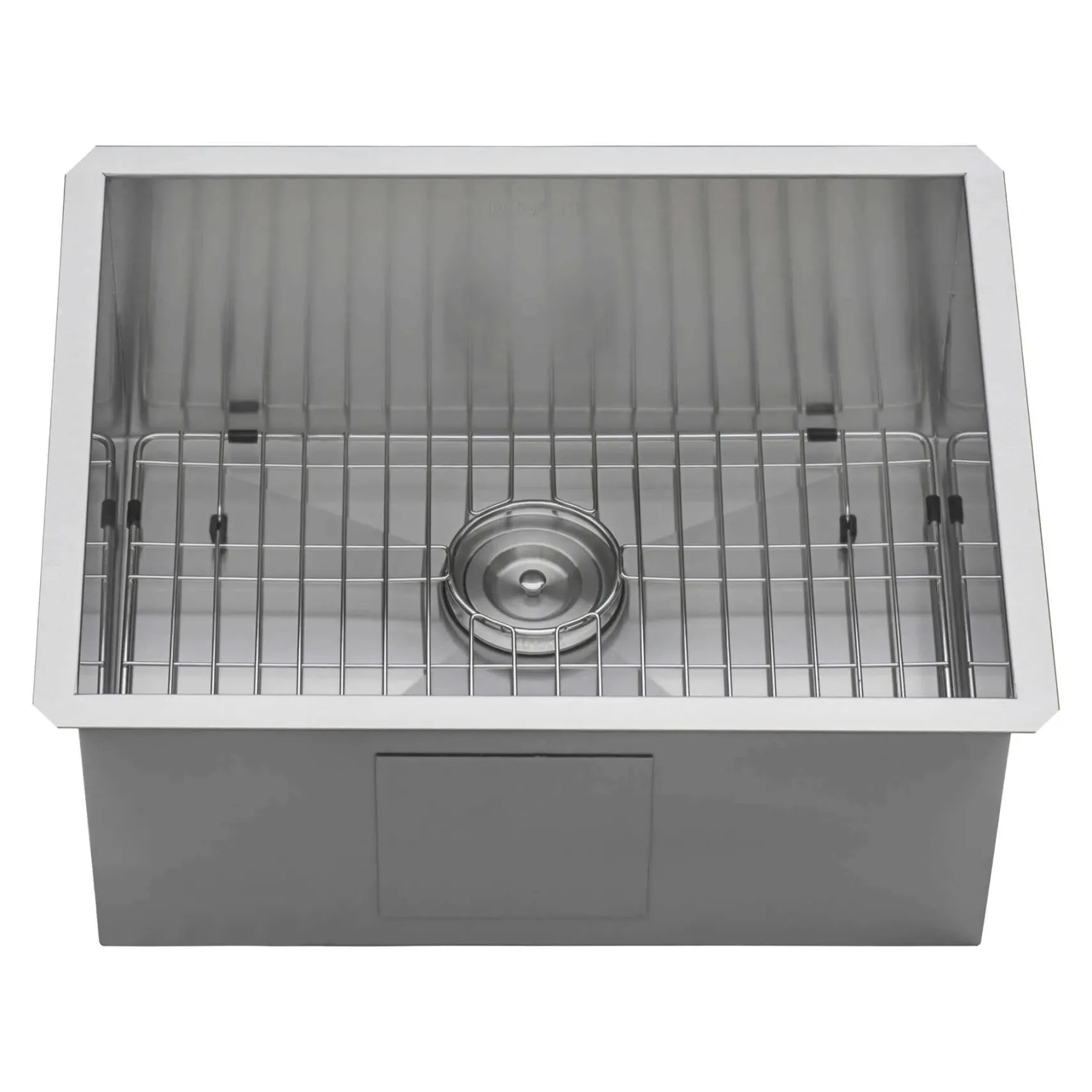 Ruvati Nesta 23" Undermount Stainless Steel Kitchen Sink, 16 Gauge, Zero Radius, RVH7100