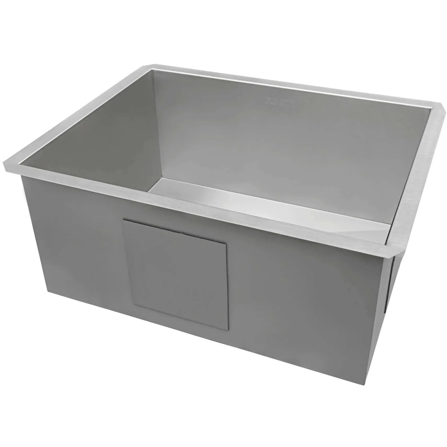 Ruvati Nesta 23" Undermount Stainless Steel Kitchen Sink, 16 Gauge, Zero Radius, RVH7100