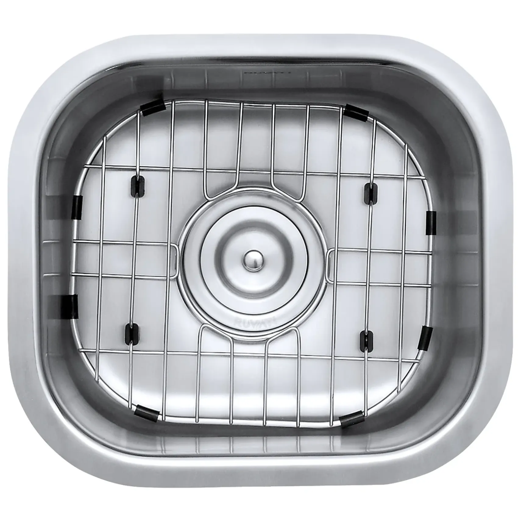 Ruvati Parmi 13" Undermount Rectangle Stainless Steel Bar/Prep Sink, 16 Gauge, RVM4136