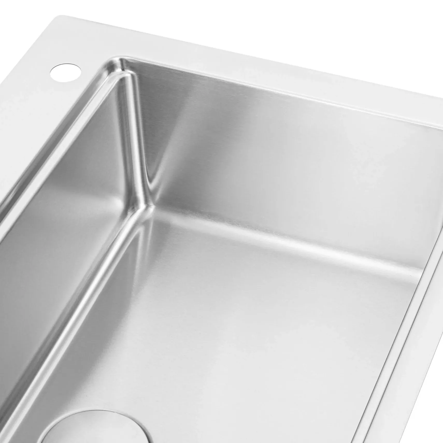 Ruvati Renaro 28" Drop In Stainless Steel Workstation Kitchen Sink, RVM5228