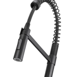 Ruvati Seneca Pull Down Kitchen Faucet, Matte Black, Single Lever, RVF1243MB