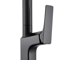 Ruvati Seneca Pull Down Pre-Rinse Kitchen Faucet, Matte Black, Single Lever, RVF1236MB