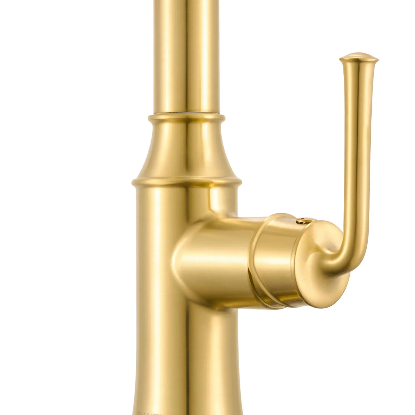 Ruvati Simoni Pull Down Kitchen Faucet, Brushed Gold, Single Lever, RVF1234SG