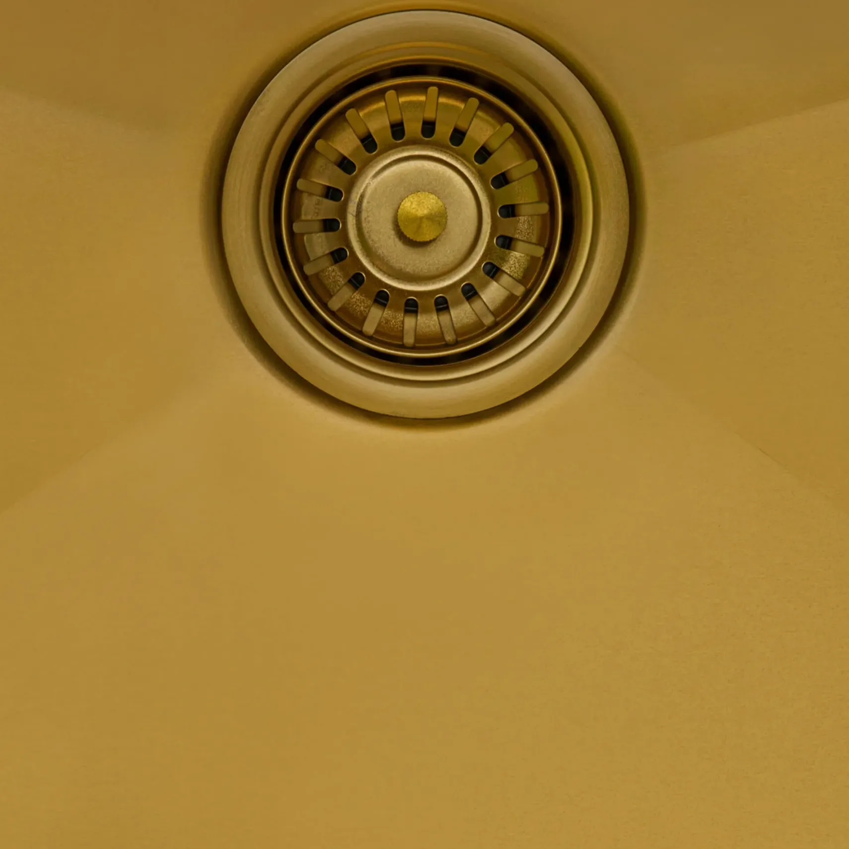 Ruvati Terraza 21-inch Polished Brass Matte Gold Stainless Steel Undermount Bar Prep Kitchen Sink 16 Gauge Rounded Corners Single Bowl, 16, Matte Gold Satin Brass, RVH7121GG