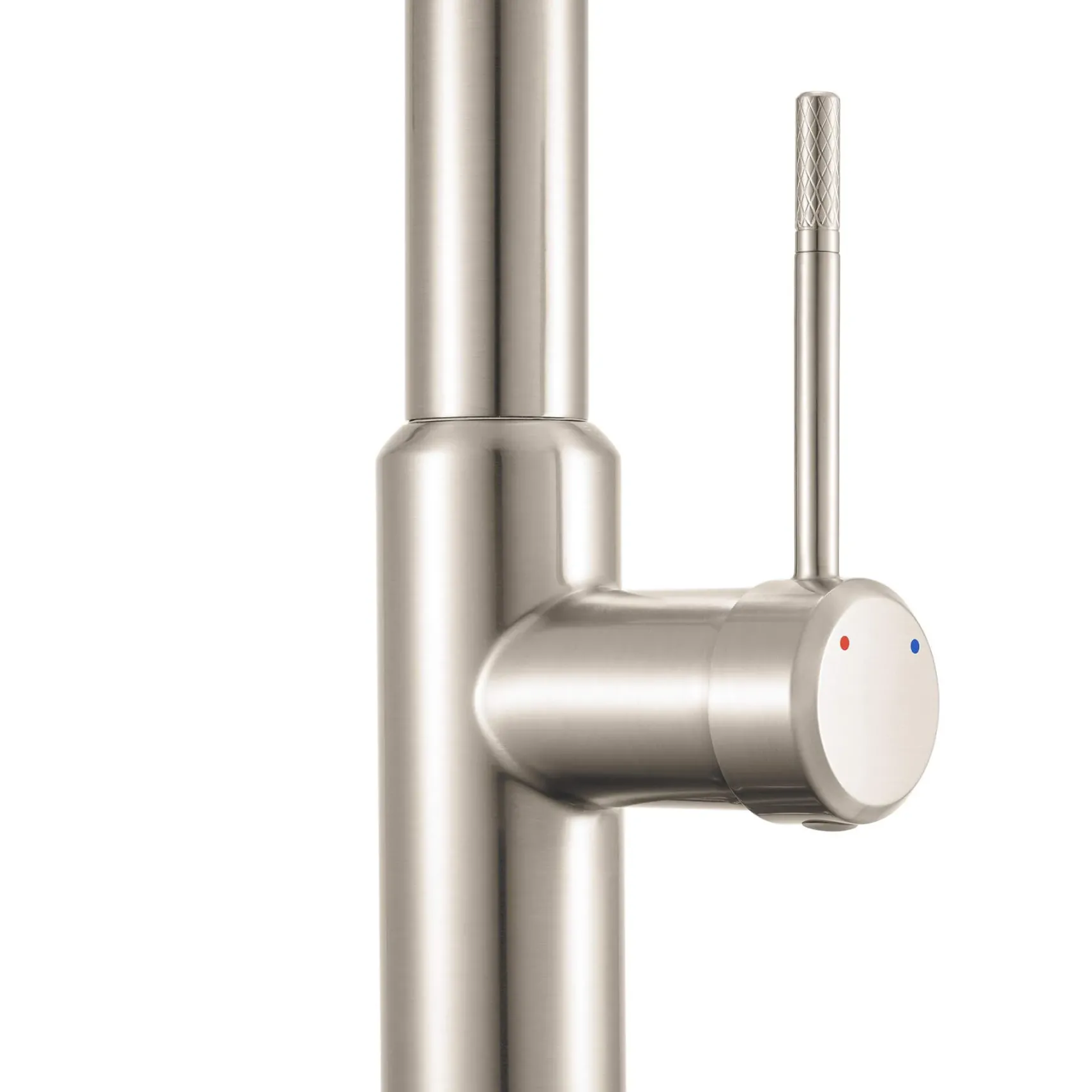 Ruvati Vestia Pull Down Kitchen Faucet, Stainless Steel, Single Lever, RVF1237BN