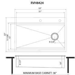 Ruvati Dual-Tier 33