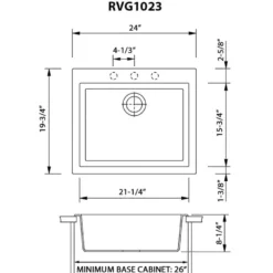 Ruvati epiGranite 24
