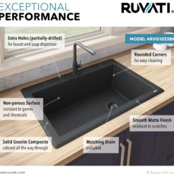 Ruvati epiGranite 33