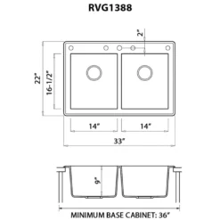 Ruvati epiGranite 33