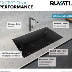 Ruvati epiGranite 33