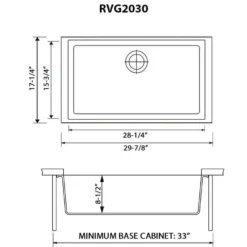 Ruvati epiGranite 30