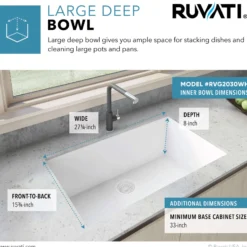 Ruvati epiGranite 30