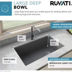 Ruvati epiGranite 32
