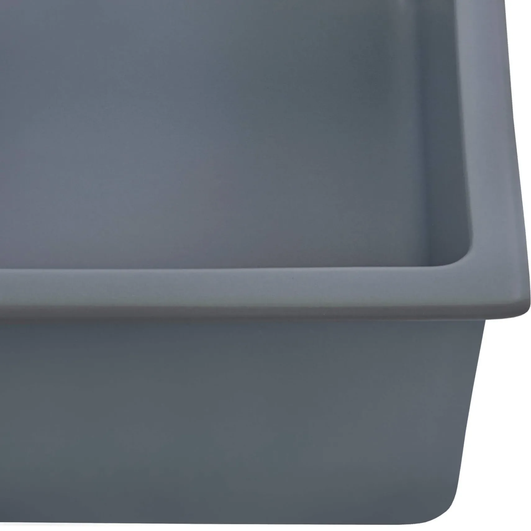 Ruvati Fiamma 30-inch Fireclay Undermount / Drop-in Topmount Kitchen Sink Single Bowl, Laguna Blue, RVL3030LU