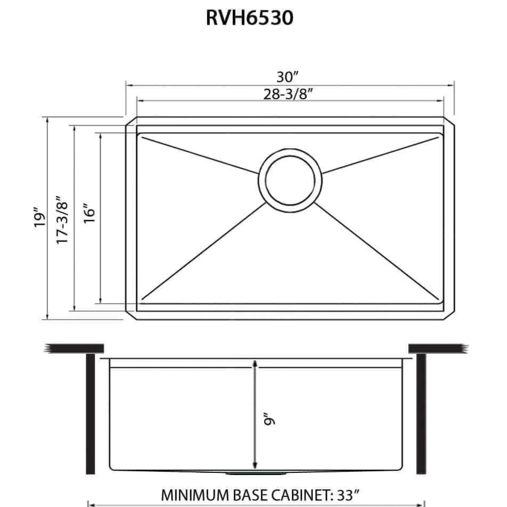 Ruvati Giana 30-inch Polished Brass Matte Gold Workstation Undermount Kitchen Sink Single Bowl, Stainless Steel, 16, Matte Gold Satin Brass, RVH6530GG