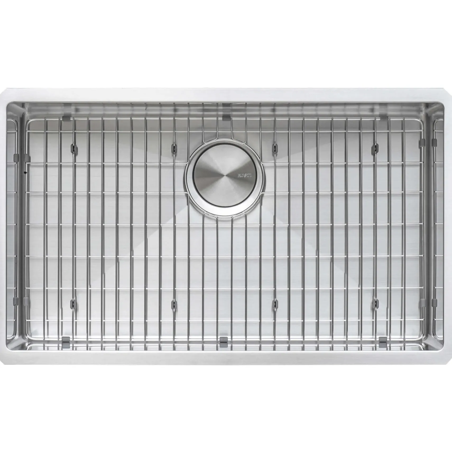 Ruvati Gravena 33" Undermount Stainless Steel Kitchen Sink, 16 Gauge, Rounded Corners, RVH7433