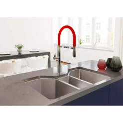Ruvati Gravena 35" Undermount Stainless Steel Kitchen Sink, 40/20/40 Triple Bowl, 16 Gauge, RVH8500