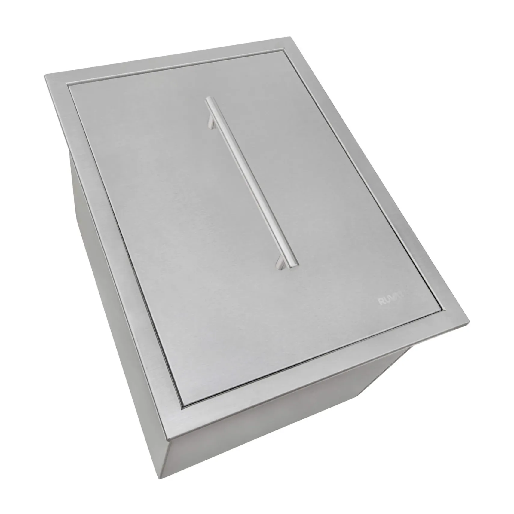 Ruvati Merino Insulated Ice Chest Sink, 15 x 20 inch Outdoor BBQ, Marine Grade T-316 Topmount Stainless Steel, RVQ6215