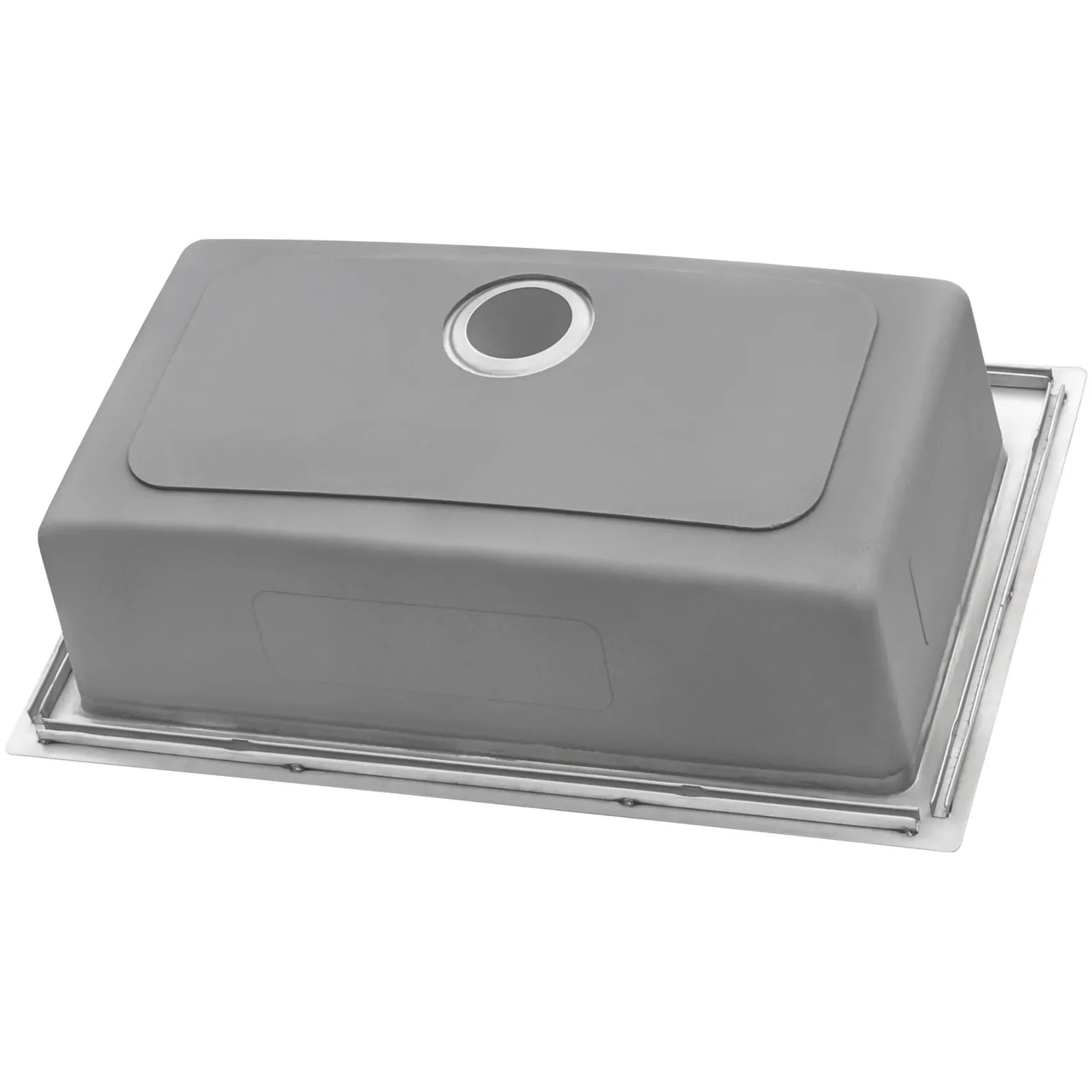 Ruvati Modena 33" Drop-in Topmount Stainless Steel Kitchen Sink, 16 Gauge, RVM5001