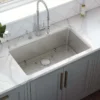 Ruvati Modena 27-inch Undermount Kitchen Sink 16 Gauge Stainless Steel Single Bowl, 16, RVM5927