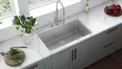 Ruvati Modena 27-inch Undermount Kitchen Sink 16 Gauge Stainless Steel Single Bowl, 16, RVM5927