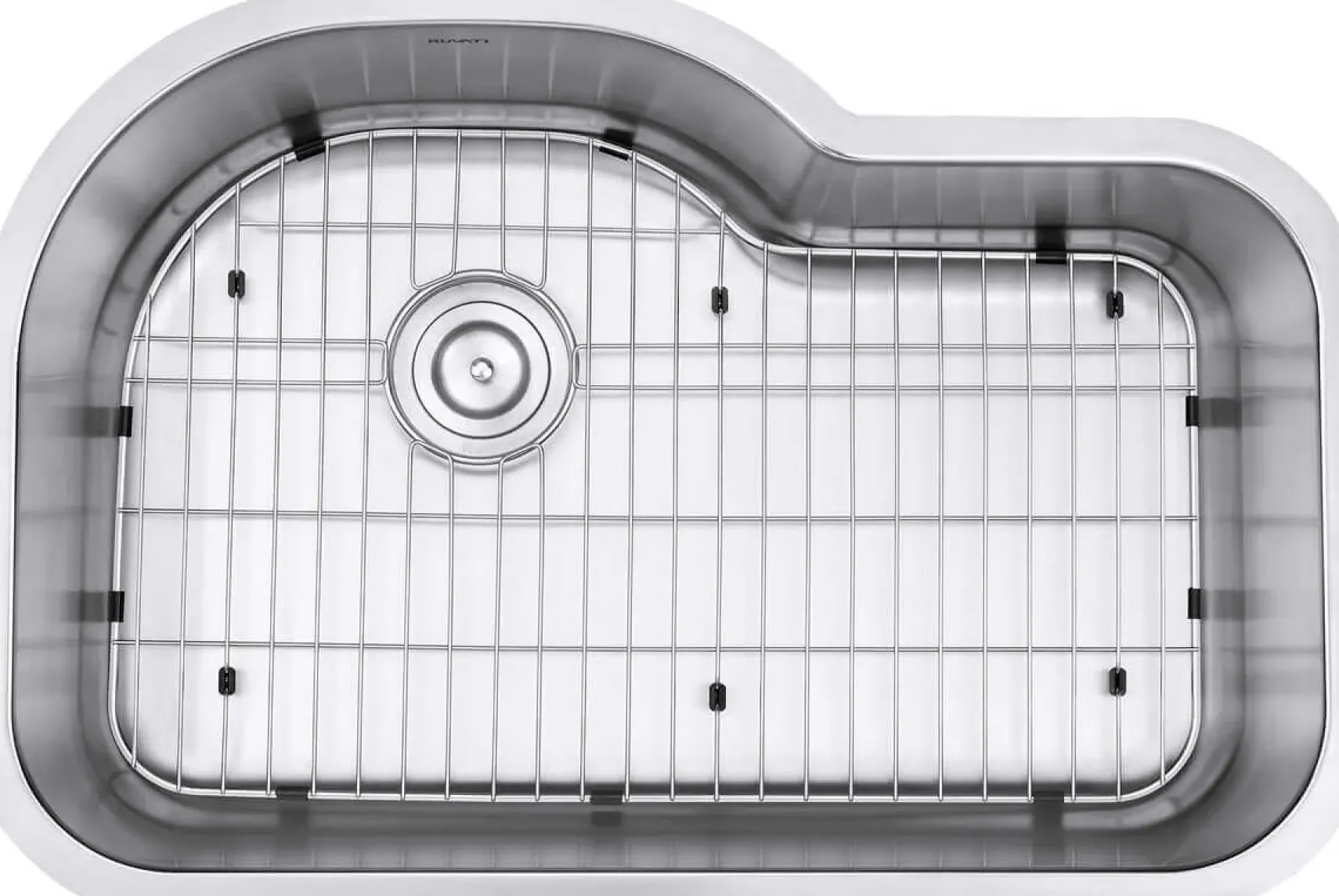 Ruvati Parmi 32" Undermount Stainless Steel Kitchen Sink, 16 Gauge, RVM4700
