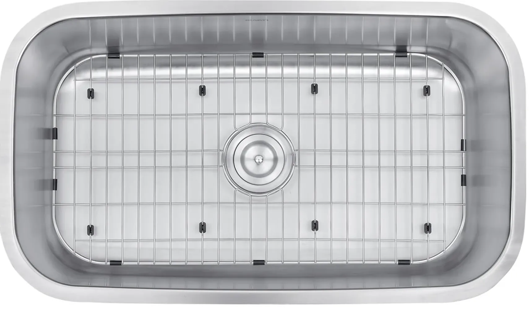 Ruvati Parmi 32" Undermount Stainless Steel Kitchen Sink, 16 Gauge, RVM4200