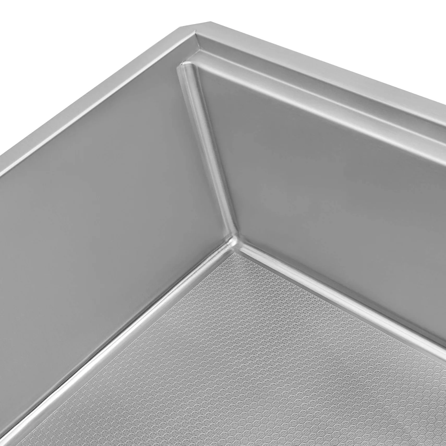 Ruvati Roma Hex 30" Undermount Stainless Steel Workstation Kitchen Sink, RVH8830