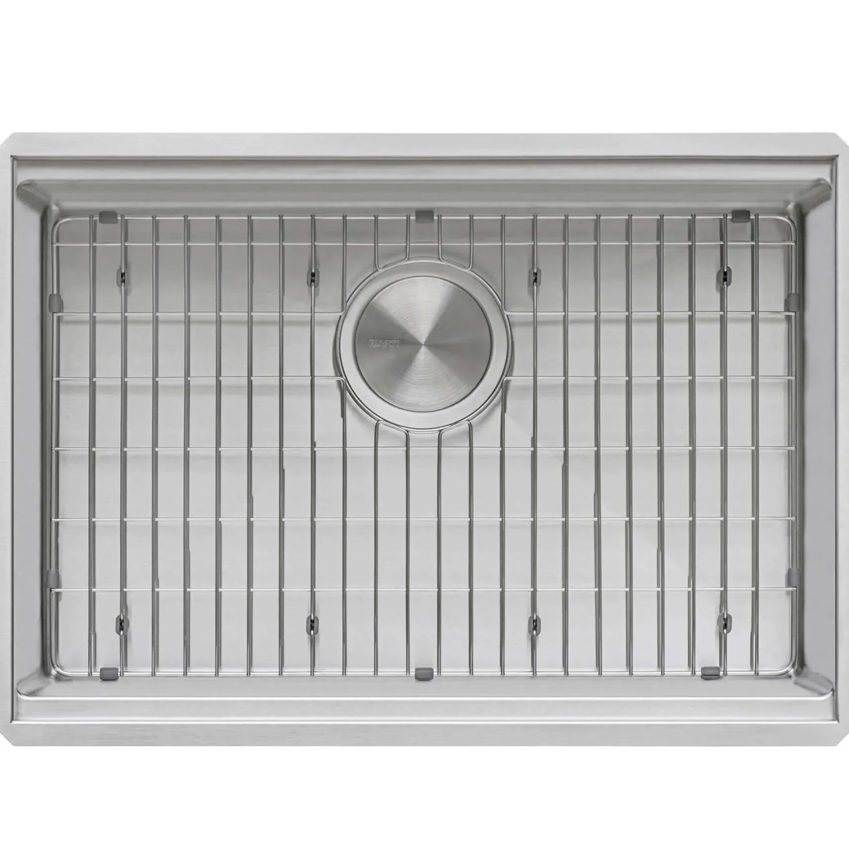 Ruvati Roma Pro 27" Undermount Stainless Steel Workstation Kitchen Sink, 16 Gauge, Rounded Corners, RVH8327