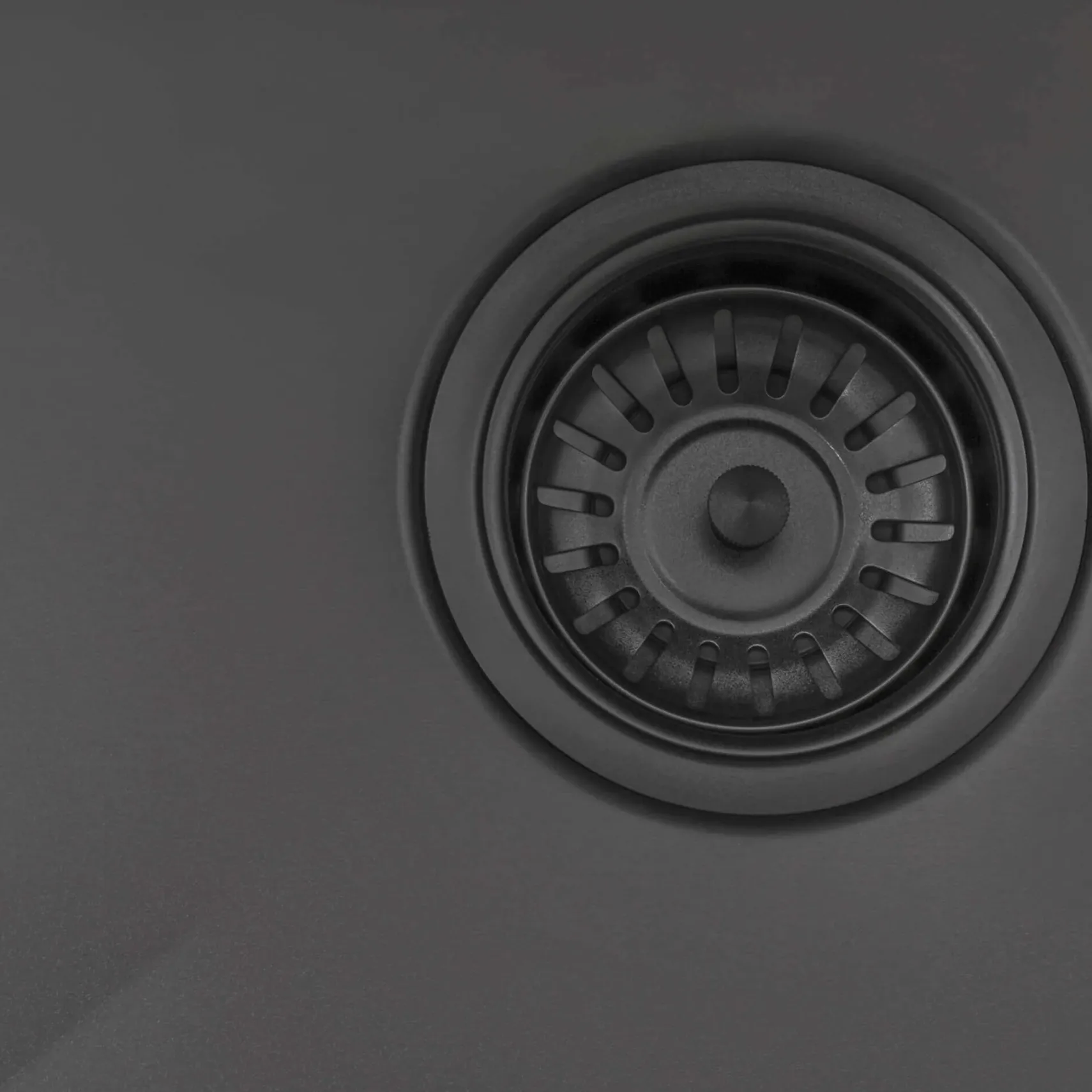 Ruvati Terraza 27" Undermount Stainless Steel Kitchen Sink, Gunmetal Matte Black, 16 Gauge, RVH6127BL