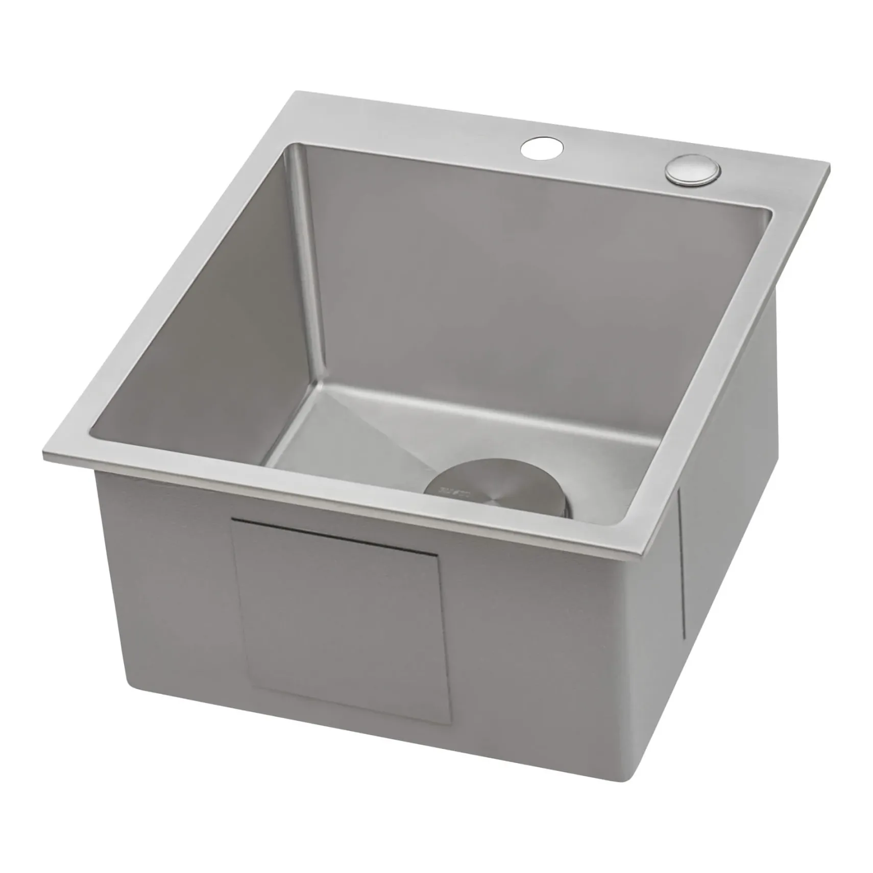 Ruvati Tirana Pro 18" Drop-in Topmount Stainless Steel Bar/Prep Sink, 16 Gauge, RVH8006