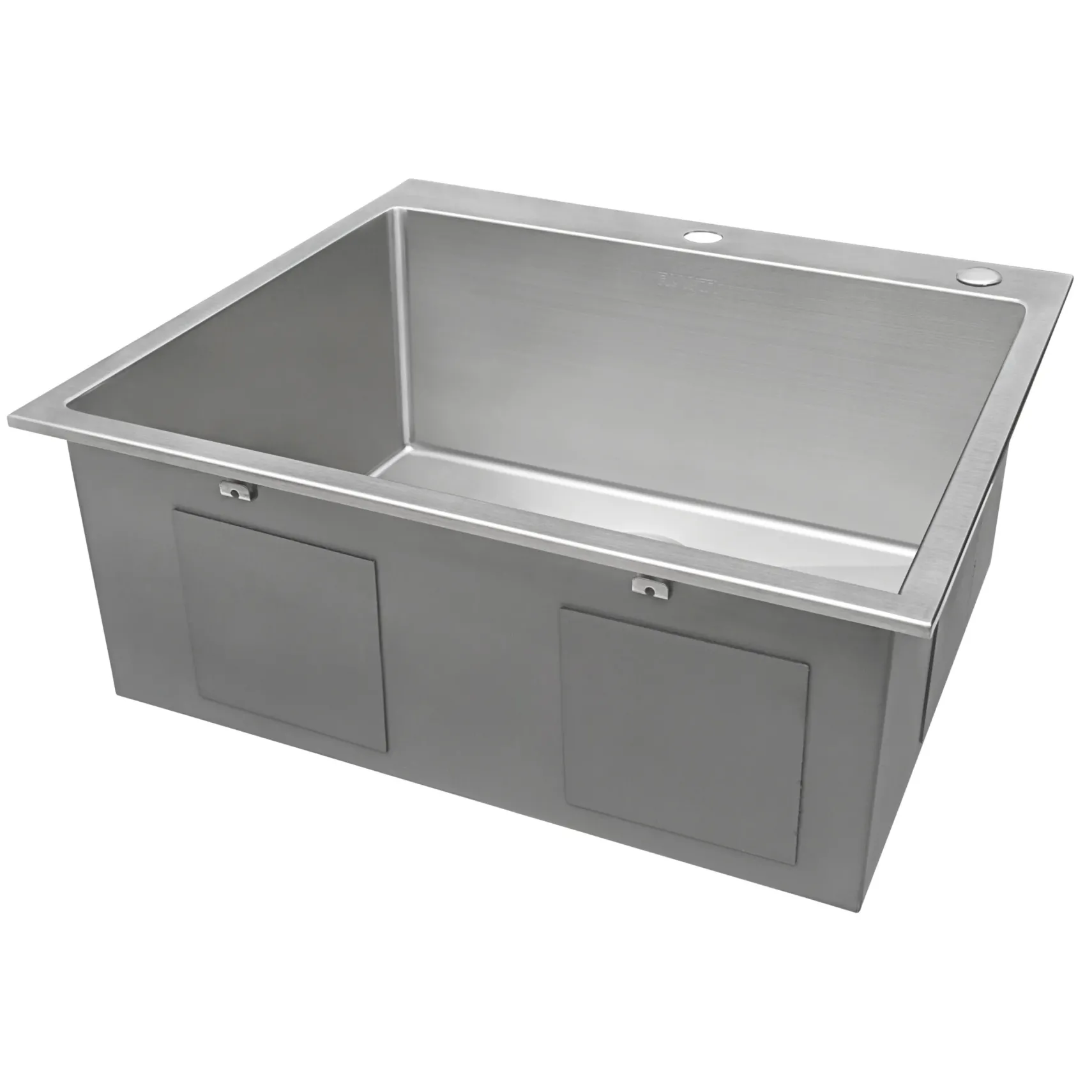 Ruvati Tirana Pro 25" Stainless Steel Kitchen Sink, 16 Gauge, Rounded Corners, RVH8007
