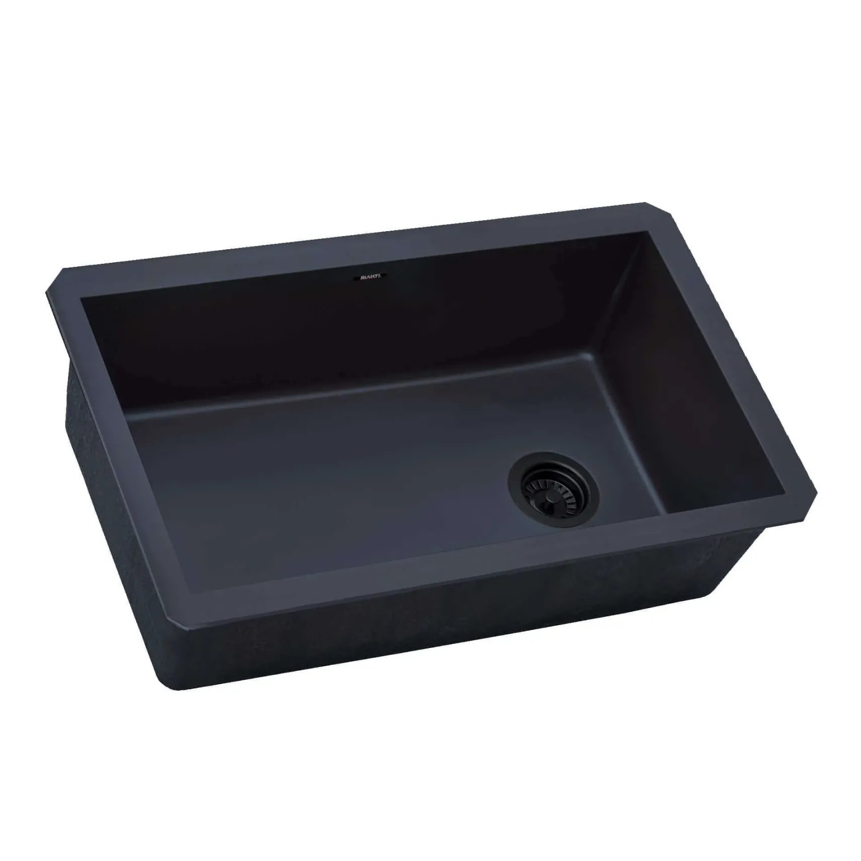 Ruvati 32 x 19 inch epiGranite Undermount Granite Composite Single Bowl Kitchen Sink, Catalina Blue , RVG2033LU