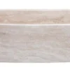 33" Stone Farmhouse Kitchen Sink, Curved Reversible Apron Front, Roma Travertine, Beige, KFCF332210SB-NLP-RT