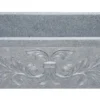 36" Stone Farmhouse Kitchen Sink, Design Apron Front, Mercury Granite, Gray, KF362010SB-F2-M
