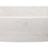 24" Stone Farmhouse Kitchen Sink, Curved Reversible Apron Front, Crema Lyon Limestone, Beige, KFCF242110-CL