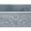 33" Stone Farmhouse Kitchen Sink, Design Apron Front, Mercury Granite, Gray, KF332010SB-F2-M