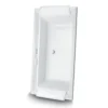 Toto 72" Cast Acrylic Aimes Freestanding Tub Bathtub, Cotton White, ABF626N#01DBN