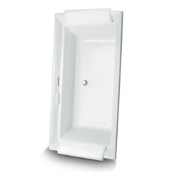 Toto 72" Cast Acrylic Aimes Freestanding Tub Bathtub, Cotton White, ABF626N#01DBN
