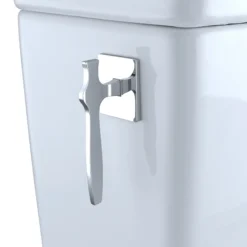 TOTO Aimes WASHLET+ One-Piece Elongated 1.28 GPF Universal Height Skirted Toilet with CEFIONTECT, Sedona Beige, Vitreous China, MS626124CEFG#12