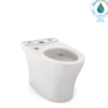 TOTO Aquia IV Elongated Universal Height Skirted Toilet Bowl with CEFIONTECT, WASHLET+ Ready, Colonial White, Vitreous China, CT446CEFGNT40#11