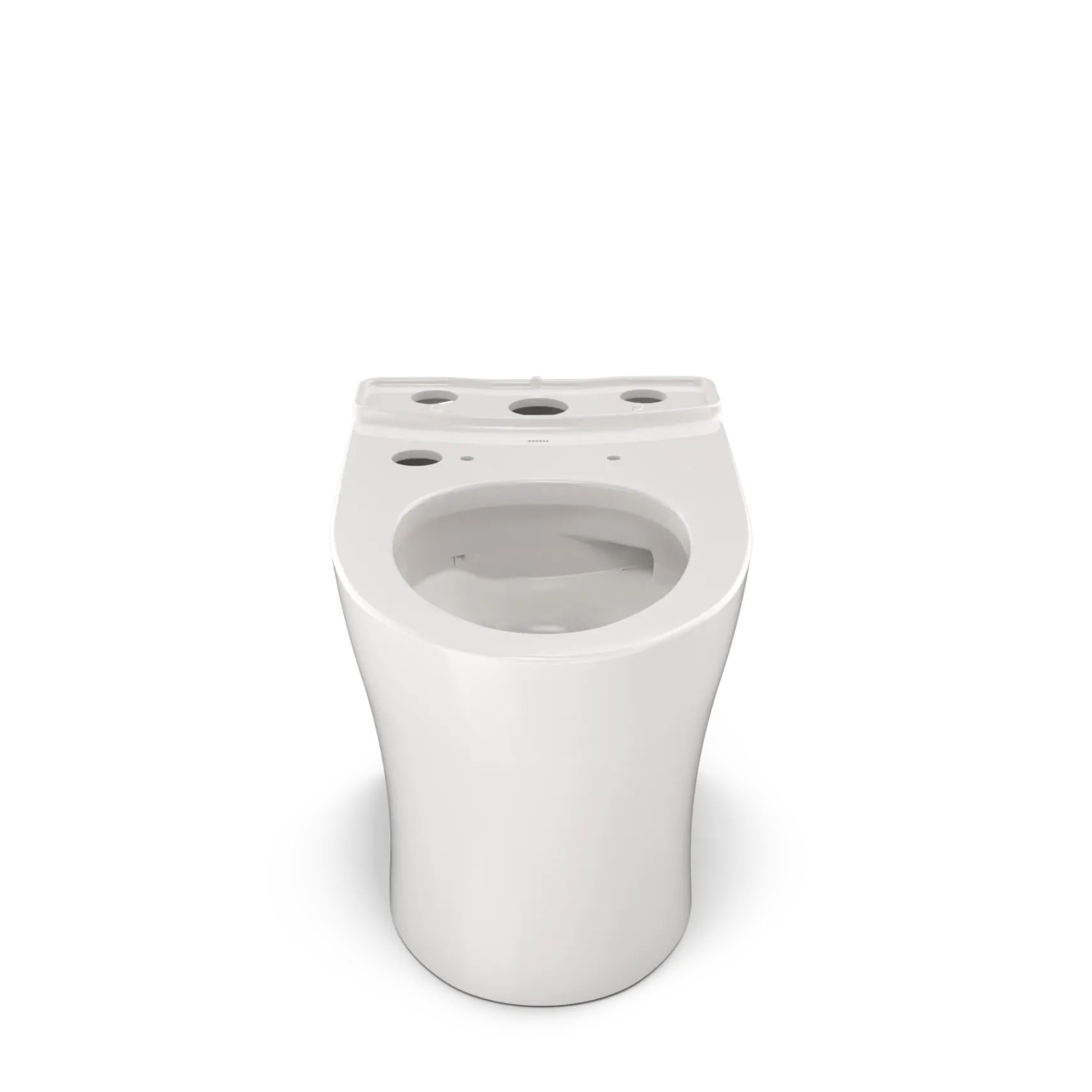 TOTO Aquia IV Elongated Universal Height Skirted Toilet Bowl with CEFIONTECT, WASHLET+ Ready, Colonial White, Vitreous China, CT446CEFGNT40#11