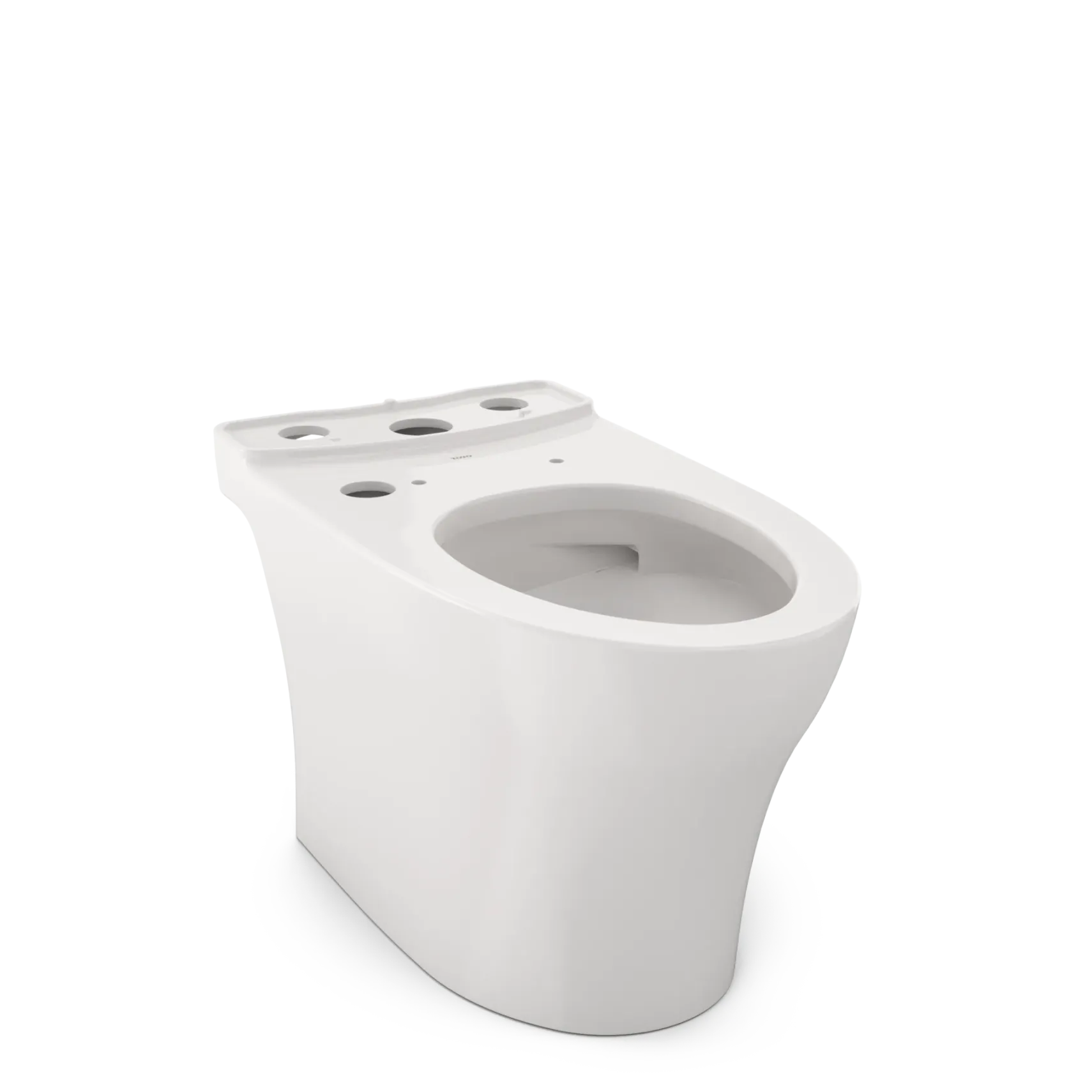 TOTO Aquia IV Elongated Universal Height Skirted Toilet Bowl with CEFIONTECT, WASHLET+ Ready, Colonial White, Vitreous China, CT446CEFGNT40#11