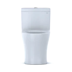 TOTO Aquia IV One-Piece Elongated Dual Flush 1.28 and 0.9 GPF WASHLET+ and Auto Flush Ready Toilet with CEFIONTECT, Cotton White, Vitreous China, CST646CEMFGNAT40#01