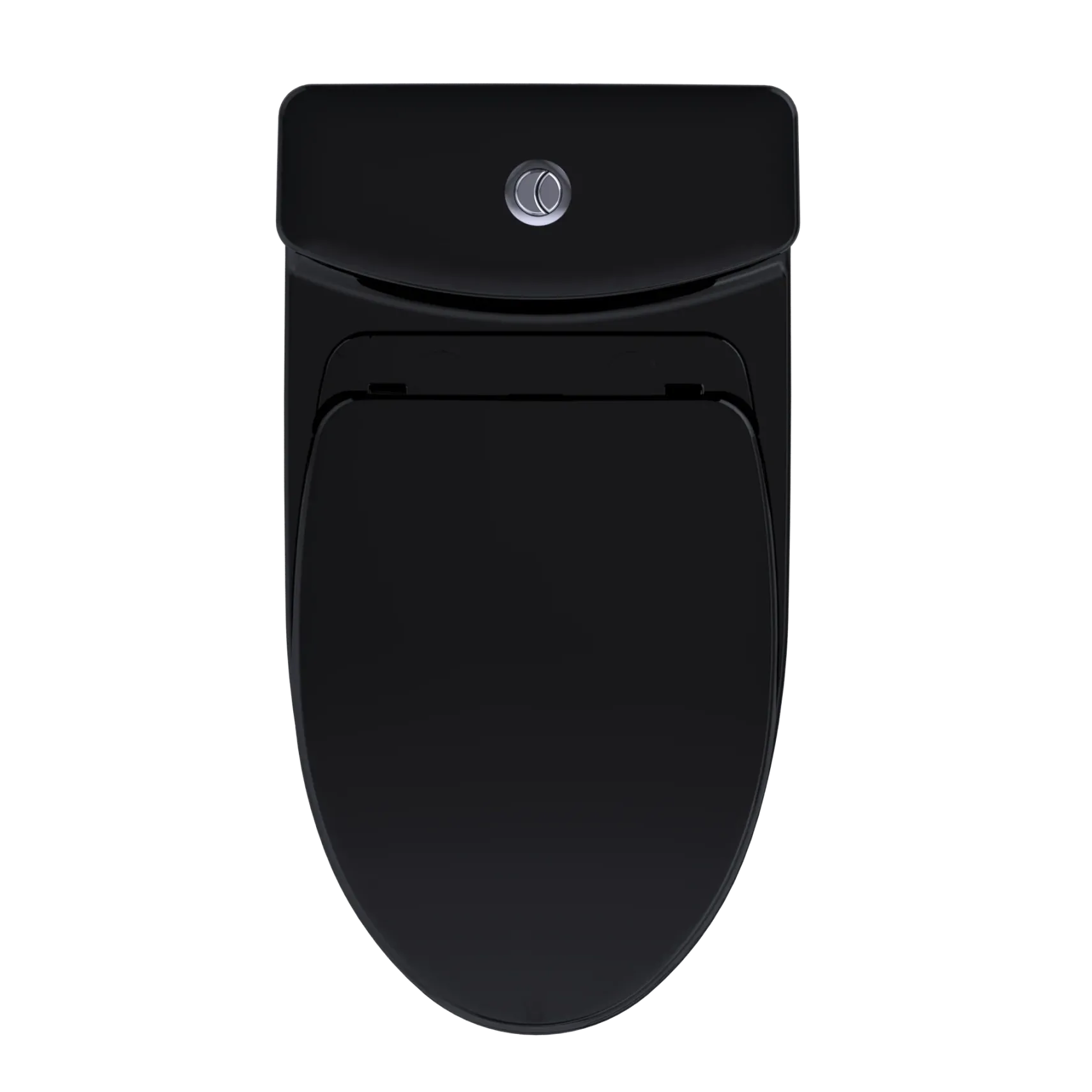TOTO Aquia IV One-Piece Elongated Dual Flush 1.28 and 0.9 GPF Universal Height, WASHLET+ Ready Toilet, Ebony- Vitreous China, MS646124CEMFN#51