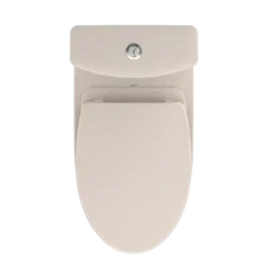 TOTO Aquia IV Two-Piece Elongated Dual Flush 1.28 and 0.9 GPF Universal Height Toilet with CEFIONTECT, WASHLET+ Ready, Sedona Beige, Vitreous China, MS446124CEMFGN#12