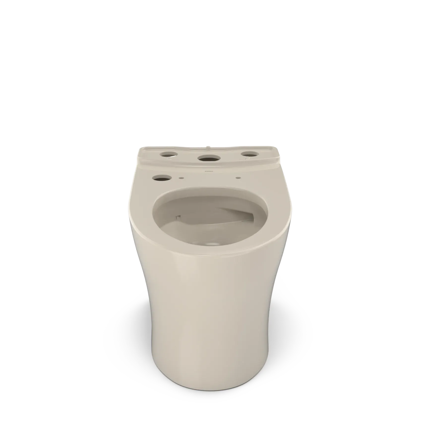 TOTO Aquia IV WASHLET+ Elongated Skirted Toilet Bowl with CEFIONTECT, Bone, Vitreous China, CT446CEGNT40#03
